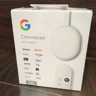 グーグル(Google)の【新品】Google Chromecast ホワイト 第3世代HDホワイト(映像用ケーブル)