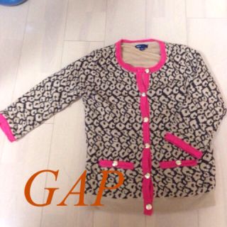 ギャップ(GAP)のGAPレオパードカーディガンお値下げ(その他)