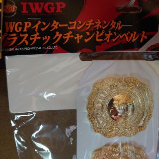 新日本プロレス プラスチックチャンピオンベルト