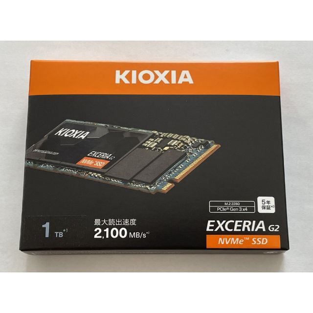 PCパーツKIOXIA M.2 1TB SSD NVMe キオクシア