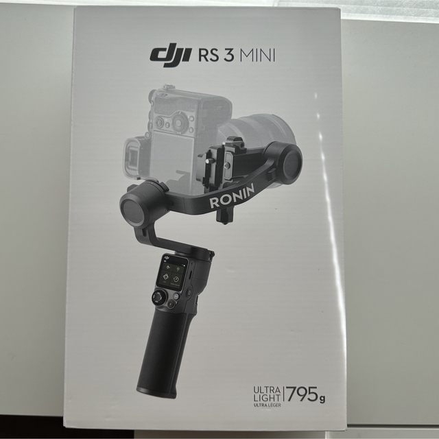 DJI RS 3 Mini、3軸ジンバル軽量スタビライザー