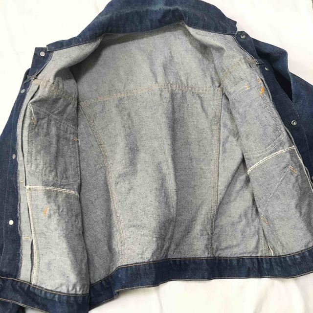 リュウイチ様 60s デニム ジャケット ストアブランド ジージャン M  メンズのジャケット/アウター(Gジャン/デニムジャケット)の商品写真