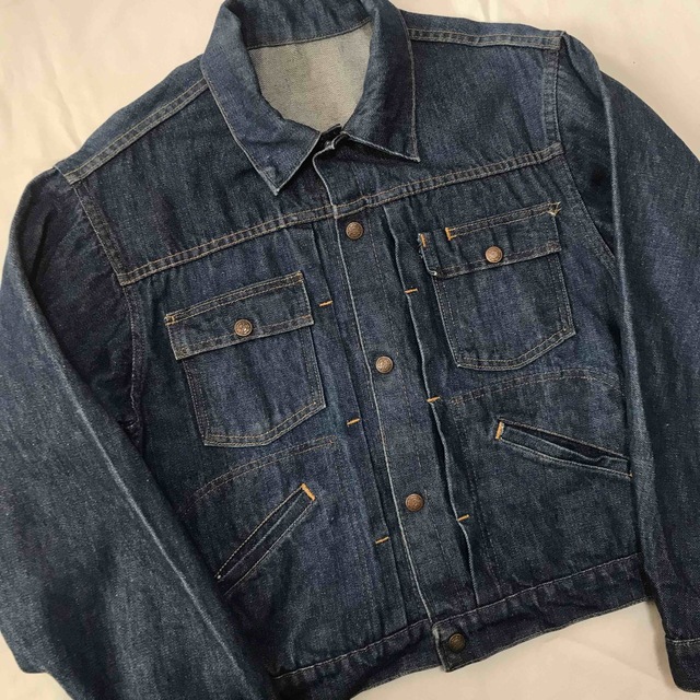 リュウイチ様 60s デニム ジャケット ストアブランド ジージャン M  メンズのジャケット/アウター(Gジャン/デニムジャケット)の商品写真