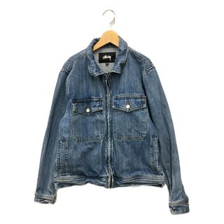STUSSY 半袖 デニムジャケット-