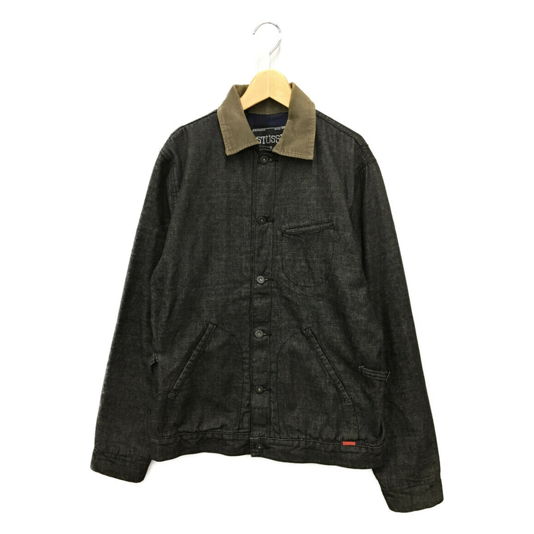 オンライン卸売り ステューシー STUSSY カバーオール 襟コーデュロイ