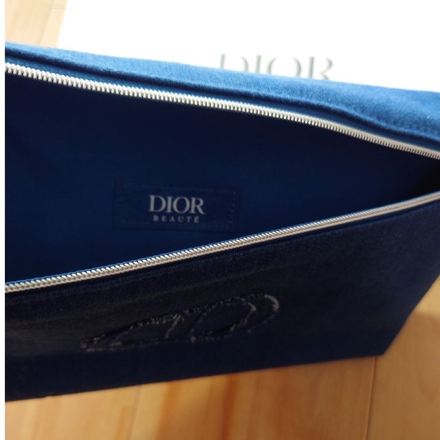 Dior(ディオール)のDIOR ノベルティ デニムポーチ レディースのファッション小物(ポーチ)の商品写真