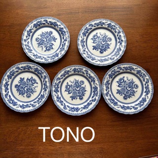 トノ(TONO)のROYAL Rose TONO ORIGINAL お皿　5枚セット 日本製(食器)