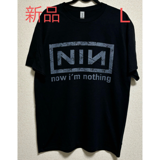 新品 NINE INCH NAILS Tシャツ Lサイズ ブラック(Tシャツ/カットソー(半袖/袖なし))