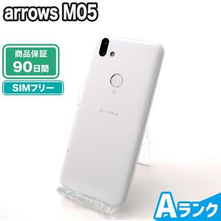 arrows M5 ホワイト - スマートフォン本体