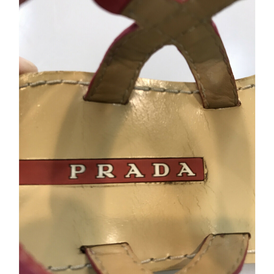 PRADA(プラダ)のプラダ PRADA ストラップサンダル    キッズ 27 キッズ/ベビー/マタニティのキッズ靴/シューズ(15cm~)(サンダル)の商品写真
