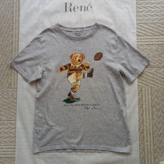 ポロラルフローレン(POLO RALPH LAUREN)のポロラルフローレン☆半袖Tシャツラグビーベア160大人でも♪(Tシャツ/カットソー)