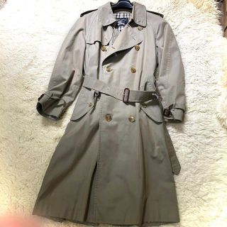BURBERRY - 美品 バーバリー Aラインロングトレンチコート『L』ダブル
