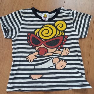 ヒステリックミニ(HYSTERIC MINI)のヒステリックミニ　90　Tシャツ　半袖　ボーダー(Tシャツ/カットソー)