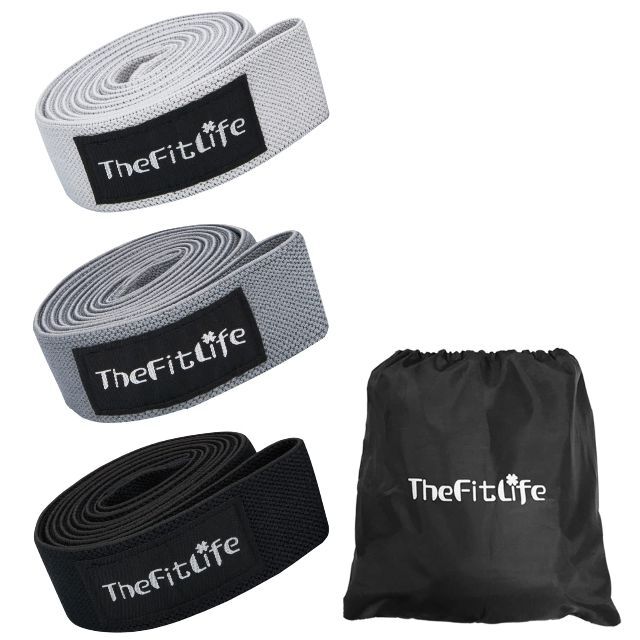 【色: グレーセット】TheFitLife トレーニングチューブ 筋トレチューブの通販 by スター★shop’s｜ラクマ