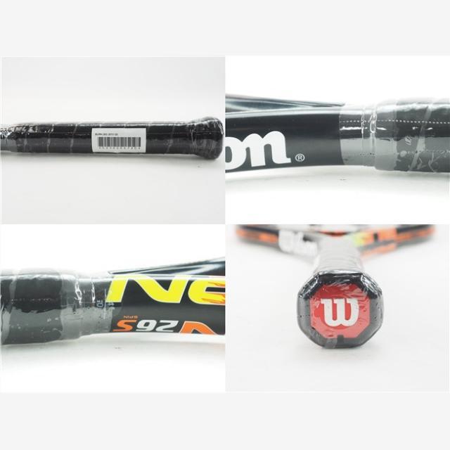 wilson(ウィルソン)の中古 テニスラケット ウィルソン バーン 26エス 2015年モデル【ジュニア用ラケット】 (G0)WILSON BURN 26S 2015 スポーツ/アウトドアのテニス(ラケット)の商品写真