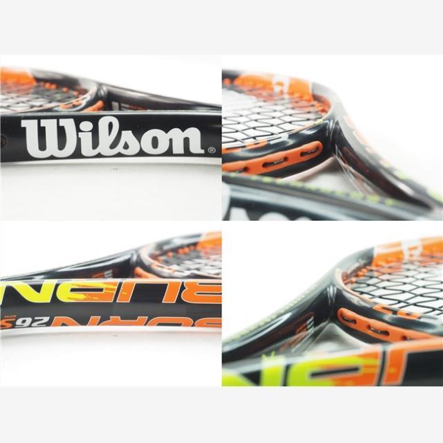 wilson(ウィルソン)の中古 テニスラケット ウィルソン バーン 26エス 2015年モデル【ジュニア用ラケット】 (G0)WILSON BURN 26S 2015 スポーツ/アウトドアのテニス(ラケット)の商品写真