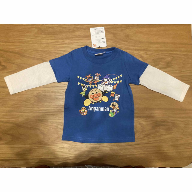 BANDAI(バンダイ)の新品　子供服　アンパンマン　95センチ キッズ/ベビー/マタニティのキッズ服男の子用(90cm~)(Tシャツ/カットソー)の商品写真