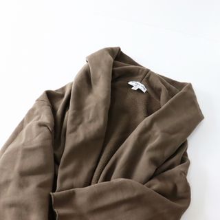 ドゥーズィエムクラス(DEUXIEME CLASSE)の定価1.9万 Deuxieme Classe ドゥーズィエムクラス Americana アメリカーナ HOODIE GOWN フーディガウン /ブラウン【2400013340571】(その他)