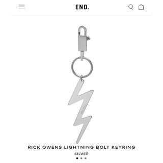 リックオウエンス(Rick Owens)のRickowens Small Thunderbolt Key chain(キーホルダー)