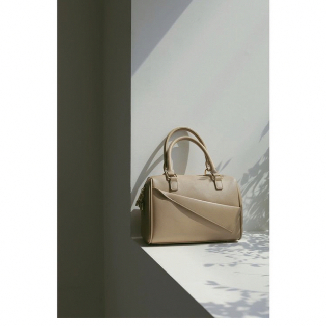 philme 【 mekuri 】boston bag - greige