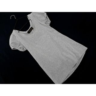 ユナイテッドアローズ(UNITED ARROWS)のJewel Changes ジュエルチェンジズ ユナイテッドアローズ Uネック Tシャツ グレー ■◆ レディース(Tシャツ(半袖/袖なし))