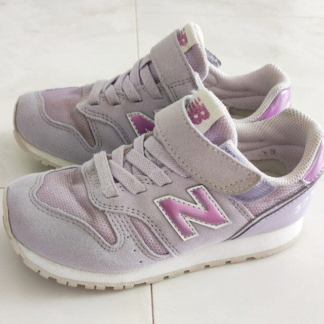 New Balance(ニューバランス)のニューバランス373 　パープル17cm キッズ/ベビー/マタニティのキッズ靴/シューズ(15cm~)(スニーカー)の商品写真