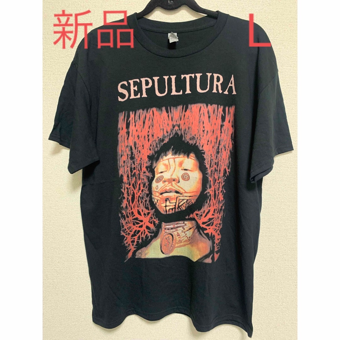 新品 SEPULTURA Tシャツ Lサイズ ブラック セパルトゥラ