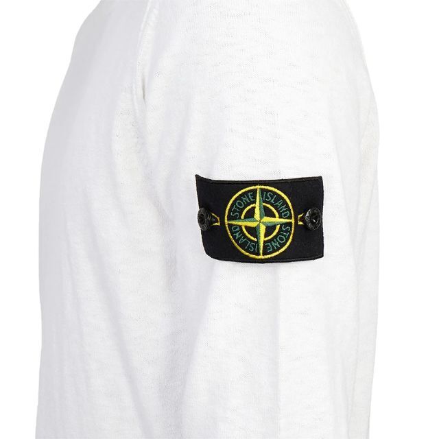 11 STONE ISLAND ホワイト サマーニット セーター size M