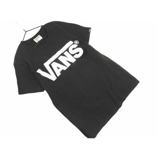 ヴァンズ(VANS)のVANS バンズ ロゴ プリント Tシャツ sizeM/黒 ■◆ レディース(Tシャツ(半袖/袖なし))