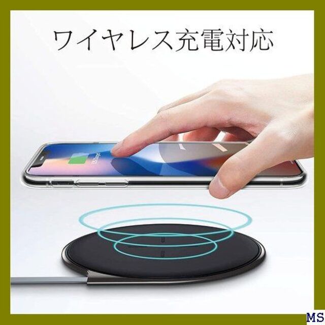 モバイルケース/カバー I 対応 Galaxy S9 ケース クリア seninh QI