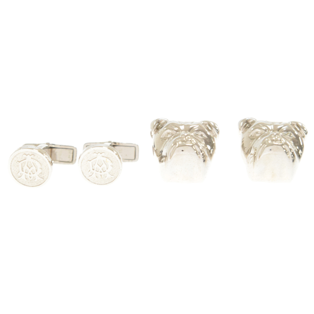 dunhill ダンヒル CUFFLINKS BULLDOG ブルドッグ カフスリンク 