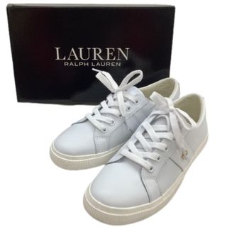 ♪♪LAUREN RALPH LAUREN ラルフローレン レディース スニーカー SIZE 23.5cm JANSON Ⅱ-SK-VLC ホワイト(スニーカー)