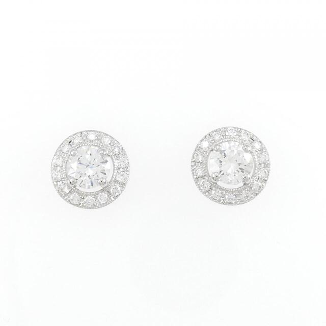 【リメイク】ダイヤモンド ピアス 0.331CT 0.344CT F SI1 VG-GOOD