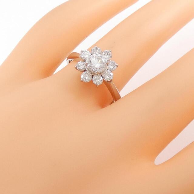 PT ダイヤモンド リング 0.507CT E SI1 Good レディースのアクセサリー(リング(指輪))の商品写真