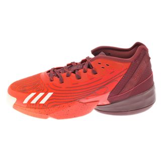 アディダス(adidas)のadidas アディダス ×D.O.N. issue 4 HR0725 ドノバン・ミッチェル イシュー 4 ローカットスニーカー レッド US14/32cm(スニーカー)