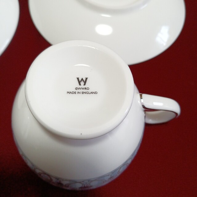 WEDGWOOD　カップ＆ソーサ　2客　ALEXANDRA