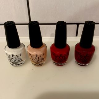 オーピーアイ(OPI)のO・P・I マニュキュア　ミニボトル　4本セット　オーピーアイ　OPI(マニキュア)