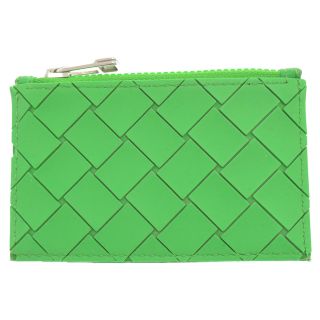 ボッテガヴェネタ(Bottega Veneta)のBOTTEGA VENETA ボッテガヴェネタ イントレチャート ラバー カードケース グリーン(名刺入れ/定期入れ)