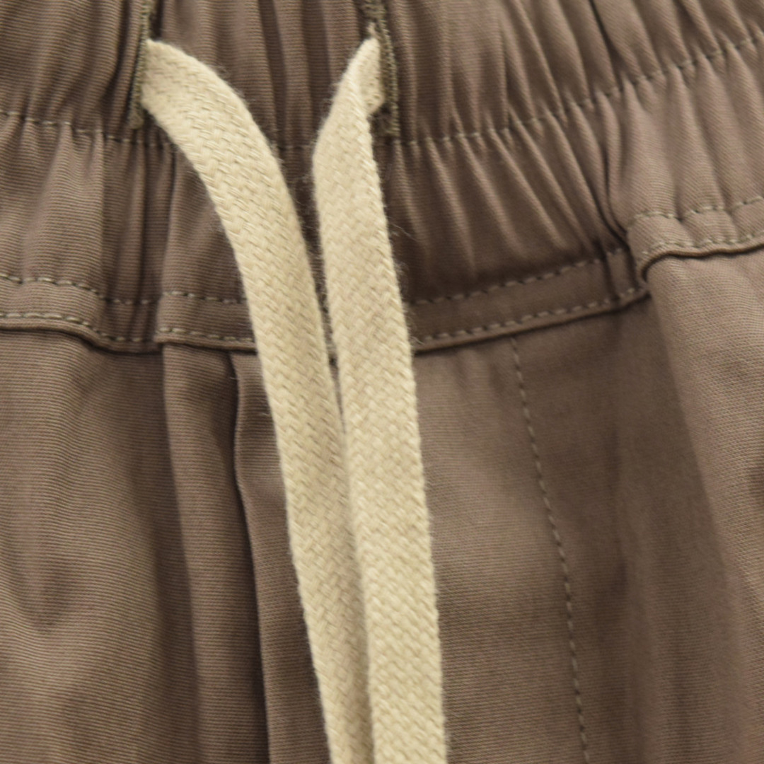 37センチワタリRick Owens リックオウエンス 22AW DRAWSTRING LONG PANTS ドローストリング ロングパンツ ブラウン RU02B2380