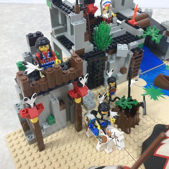 絶版 レア☆LEGO レゴ 6766 ラピッドリバービレッジ 現状品 組立済み