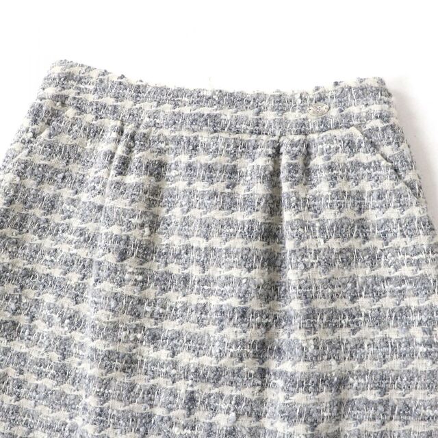 【高級】CHANEL♡シャネル スカート 大きいサイズ♡ココマーク ツイード