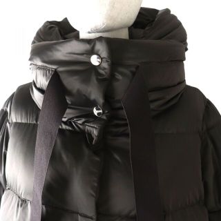 HERNO(ヘルノ) PI001556D SATIN & CITY GLAMOUR コート Black