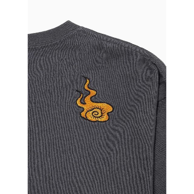 Design Tshirts Store graniph(グラニフ)のグラニフ 石黒亜矢子 猫股 Lサイズ ユニセックス カラー:スミクロ メンズのトップス(Tシャツ/カットソー(七分/長袖))の商品写真