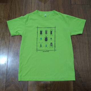 モンベル(mont bell)のmont-bell　甲虫Tシャツ　140　キミドリ(Tシャツ/カットソー)