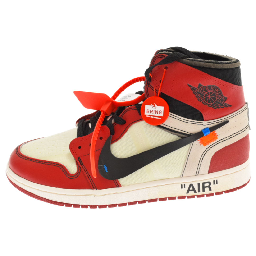 超人気 THE ×OFF-WHITE ナイキ NIKE - NIKE 10 ホワイト/レッド