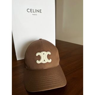 セリーヌ(celine)のCELINE トリオンフ　ベースボールキャップ(キャップ)