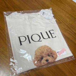 ジェラートピケ(gelato pique)の新品未使用　gelato pique(ジェラートピケ) トイプードル柄 Tシャツ(Tシャツ(半袖/袖なし))