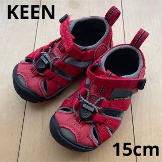 キーン(KEEN)のKEEN リトルキッズシーキャンプ　15cm(サンダル)