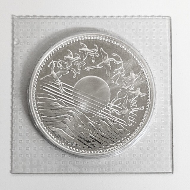 TN 天皇陛下御在位60年記念硬貨 額面10,000円美術品/アンティーク