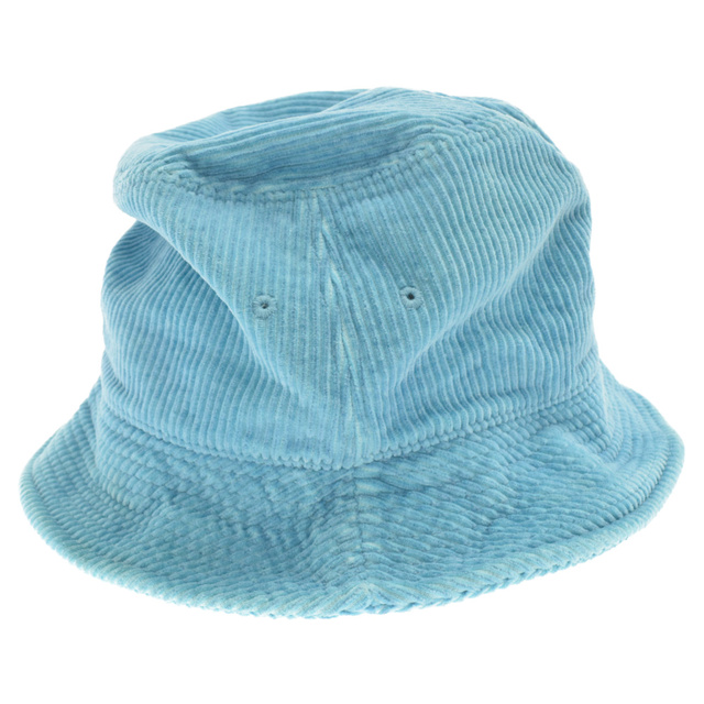 PEACEMINUSONE(ピースマイナスワン)のpeaceminusone ピースマイナスワン コーデュロイバケットハット 帽子 O8602 ブルー メンズの帽子(ハット)の商品写真